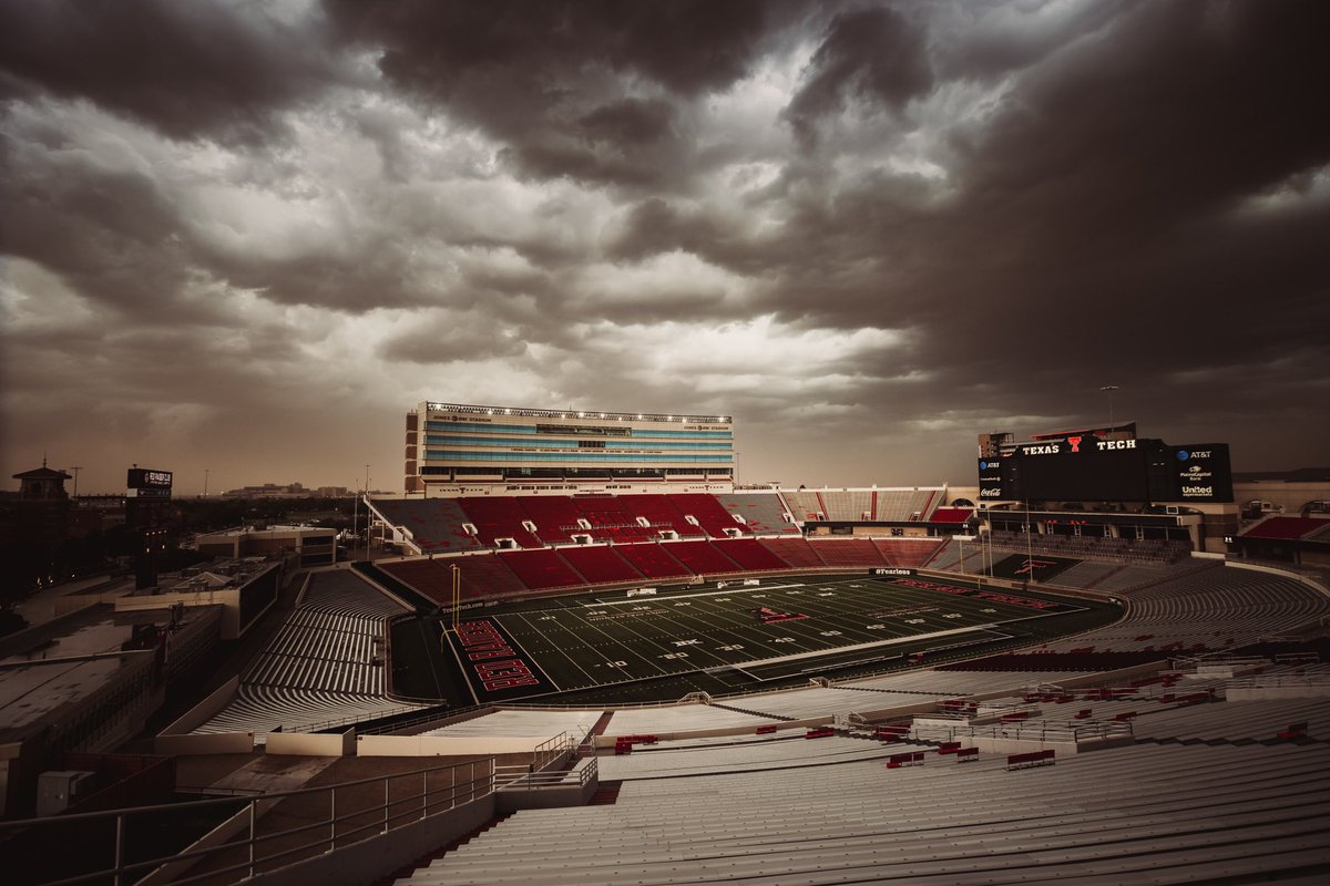 TexasTechFB's tweet photo. Told y’all… 

There’s a storm coming. https://t.co/etTyivDtzt