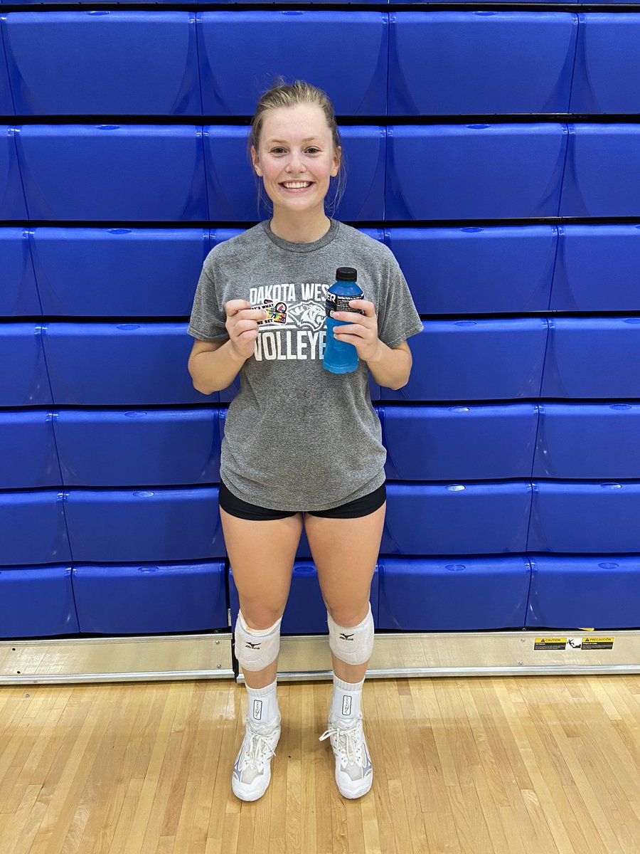 DWTigerVB's tweet photo. Madeline Else is your Player of the Week voted by her teammates!!! https://t.co/ECqeRW2GgB