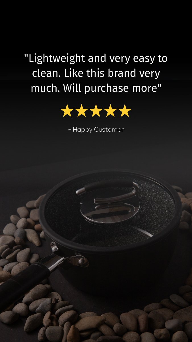 DaTerraCucina's tweet image. Lightweight and easy to use cookware.  #cookware #cookwareupgrade #fryingpan #fivestars #happycustomer