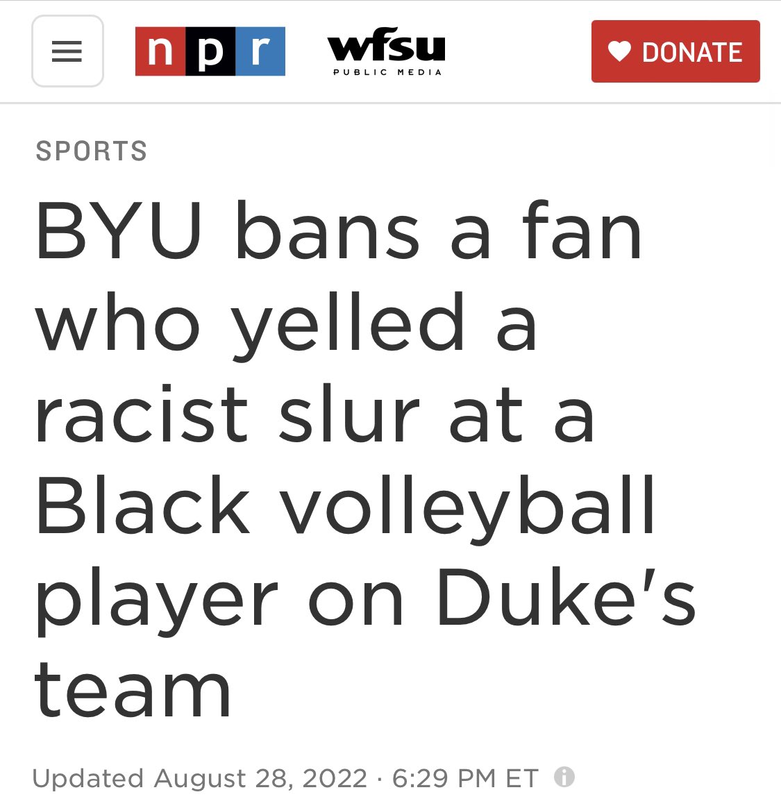 The Duke/BYU racial incident is a PERFECT example of how we dismiss institutional racism by casting it as a random act of racism and not what it really is. A long-standing systemic problem at a racist institution A thread: