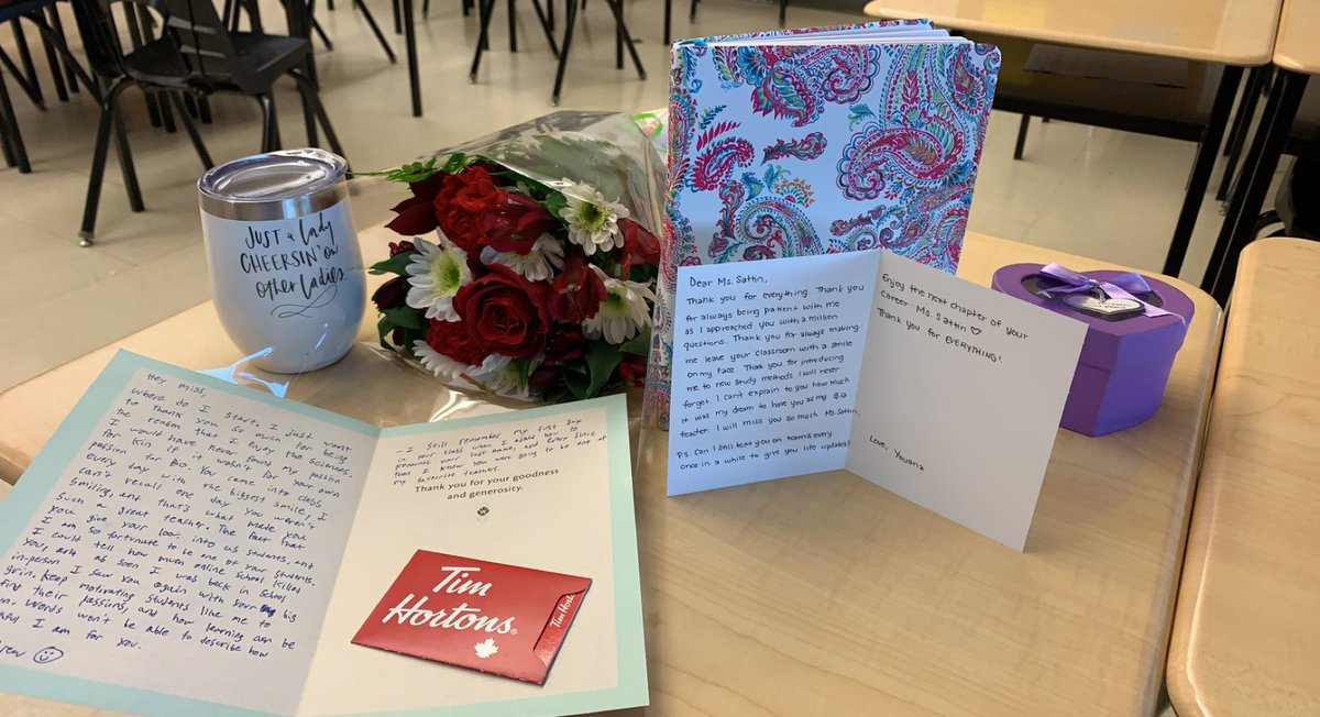 Ms_Sattin's tweet photo. After 4 amazing years with my #StFXavier family I will be making a shift to the Niagara region to begin a new journey. I’m excited to inspire new minds and let them inspire me. #newbeginnings https://t.co/cBKq2bgbl4