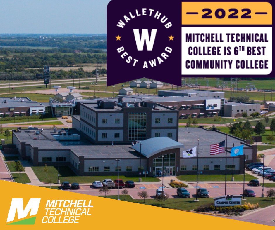MitchellTech's tweet image. Mitchell Tech was recently named the #6 Best Community College in America – and #1 in South Dakota! Contact us to learn how YOU can Be the Best at Mitchell Tech!

ow.ly/TuZu50KuS73