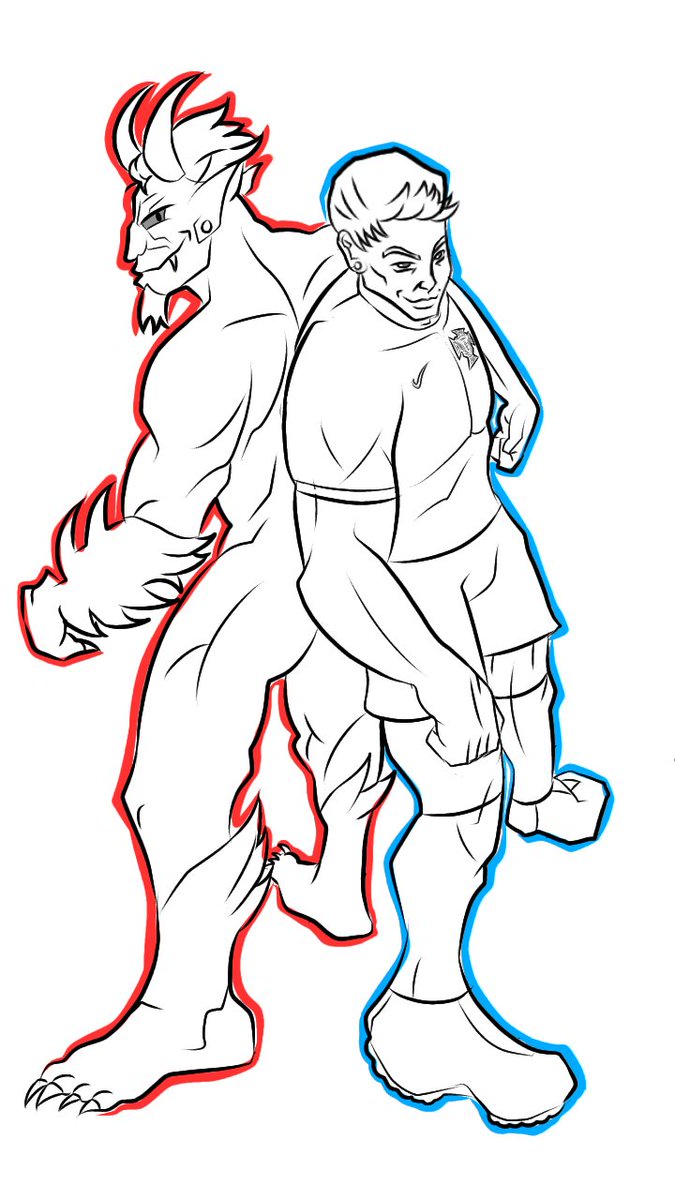 n_cyrax's tweet photo. Cristiano Ronaldo/ Ateo Ronaldo 
equisde 
#lineart #sketch https://t.co/ESpHdTD2e4