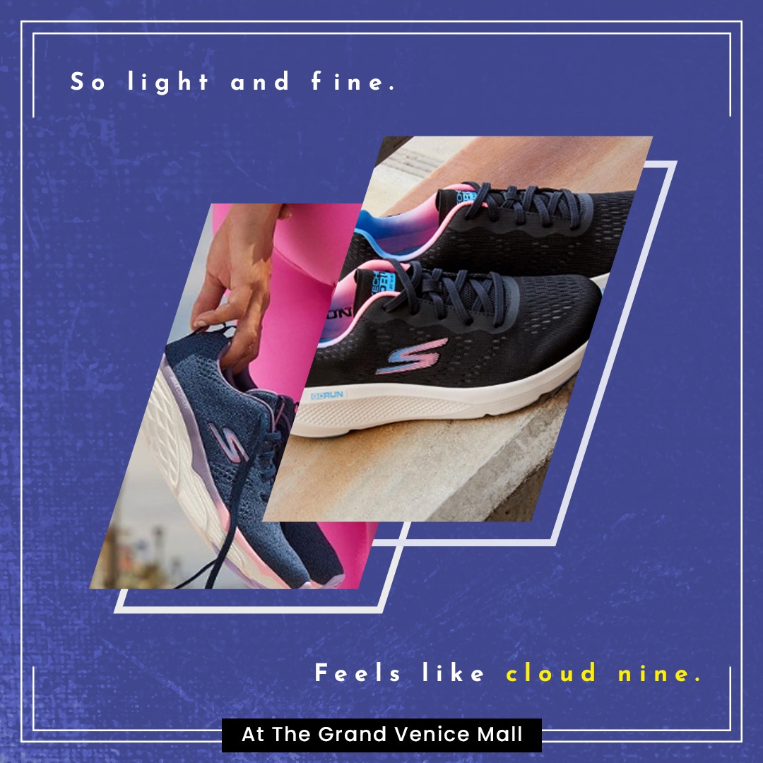 grandvenicemall's tweet photo. Kick it up a notch. Make your every step count.
Slay those kicks from @SkechersIndia
Head to our store at The Grand Venice Mall.
#TheGrandVeniceMall #DelhiNCR #GreaterNoida #skechers #kicks #light
#SkechersOutdoor #MaxProtect #FastTrack #MenStyle #SkechersIndia https://t.co/gtLOilAgxN