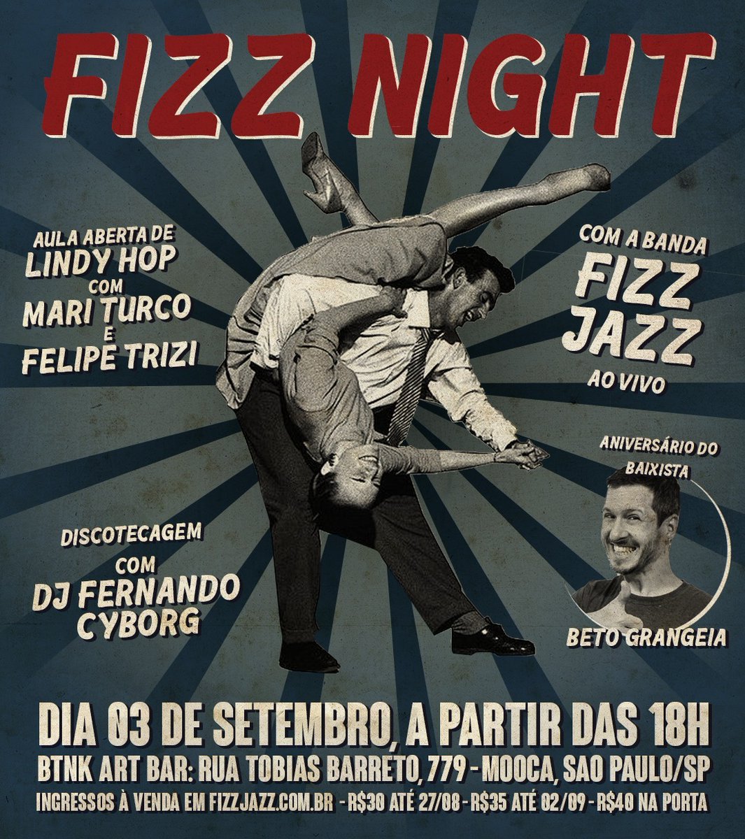 dricodelima's tweet photo. É sábado agora! Todos estão convidados! #FizzNight #FizzJazz https://t.co/ubTL0OBB94