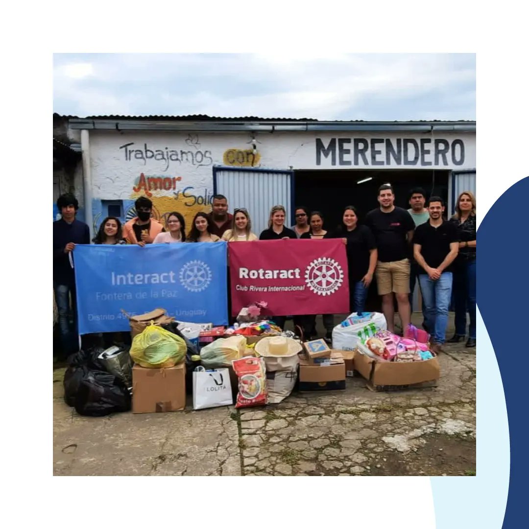 RotaractPDB's tweet photo. 👉 Tuvimos el agrado de colaborar con Rotaract Club Rivera Internacional con su actividad de servicio, Pies Calentitos, a través de donaciones de calzado y abrigo para pies ⛵💙 https://t.co/ZzvNPhRI55