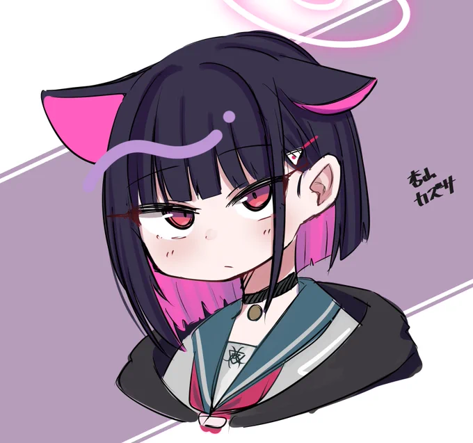 カズサ #ブルアカ 