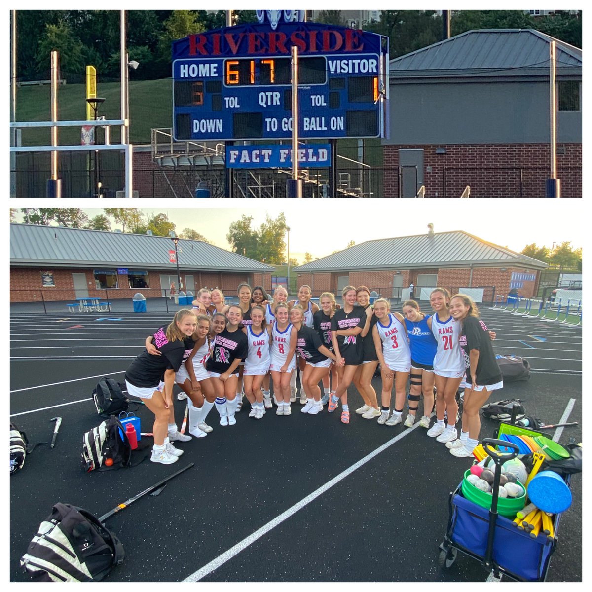 RVHS Field Hockey (@rvhsfieldhockey) on Twitter photo Lady Rams with another solid, 6-1, win against a tough, well coached Broad Run team! Hat trick by Mandy, 2 goals from Ria and one for Ariana. Lady Rams move to (3-0) on the season. Take on Tusky tomorrow. #Compete <a href="/LoCoSports/">LoCoSports</a> Lady Rams with another solid, 6-1, win against a tough, well coached Broad Run team! Hat trick by Mandy, 2 goals from Ria and one for Ariana. Lady Rams move to (3-0) on the season. Take on Tusky tomorrow. #Compete <a href="/LoCoSports/">LoCoSports</a>