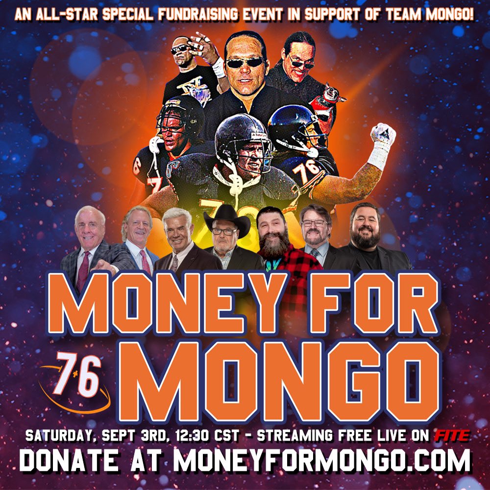 HeyHeyItsConrad's tweet photo. Share for Mongo 👊

Donate: https://t.co/48AFu4tgeH 

Watch Free on @FiteTV https://t.co/OsldkYiq5n