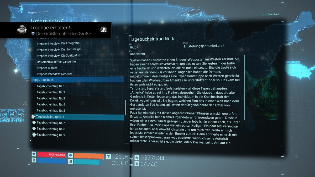 Blade_Joe2's tweet photo. DEATH STRANDING
Der Größte unter den Großen Lieferanten (Platin)
Master Porter #MasterDeliveryGuy #PlatinTrophy https://t.co/Rw5IqWpu6k