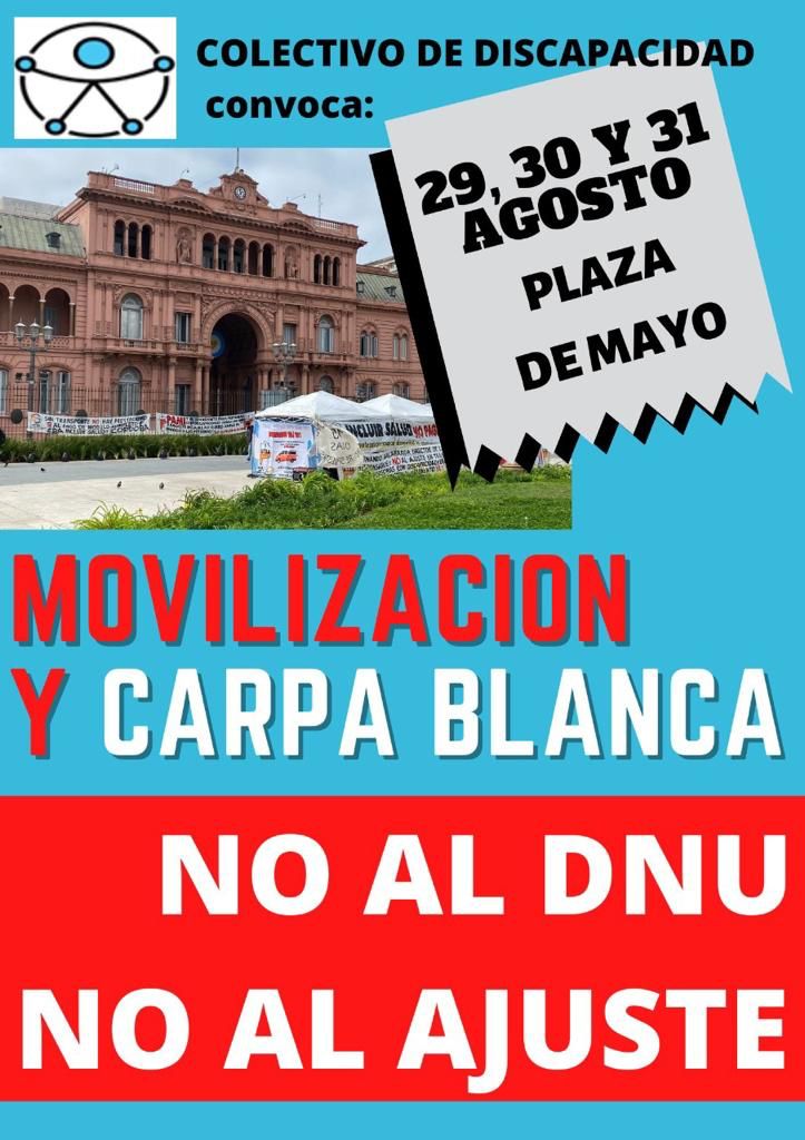 JulioBarbon's tweet photo. Mientras todos los medios y periodista se la pasa todo el día hablando de CFK, @SergioMassa corto todos los pagos y recursos para los prestadores de personas con discapacidad. #discapacidadencrisis 
HAGAMOSLO VISIBLE!!!!! https://t.co/rcbPkTTMjG