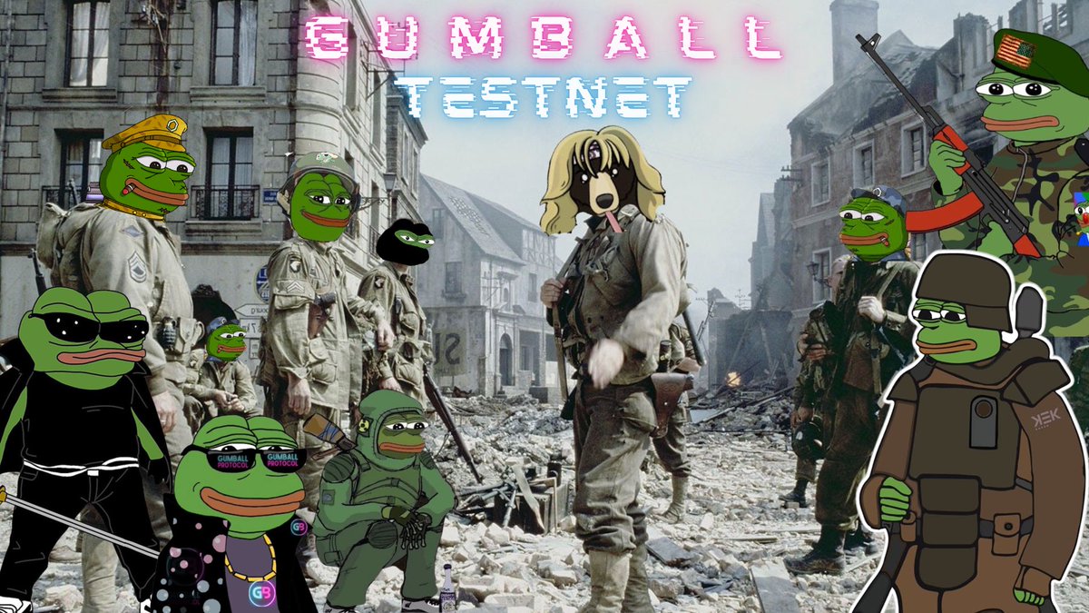 BroccoliHampt0n's tweet photo. GumBall Discord the last 3 days 💪
Do you have what it takes, anon?
JOIN THE GUMBALL TESTNET TODAY.
🫡💣🔫⚔️🗡🏹
Only the strongest server members will be able to take the plunge!
#testnet #incentivizedtestnet #testnethunter $honey @berachain @FWCrypto_ #ui #ux #arbitrum https://t.co/0SwTlu7r7U