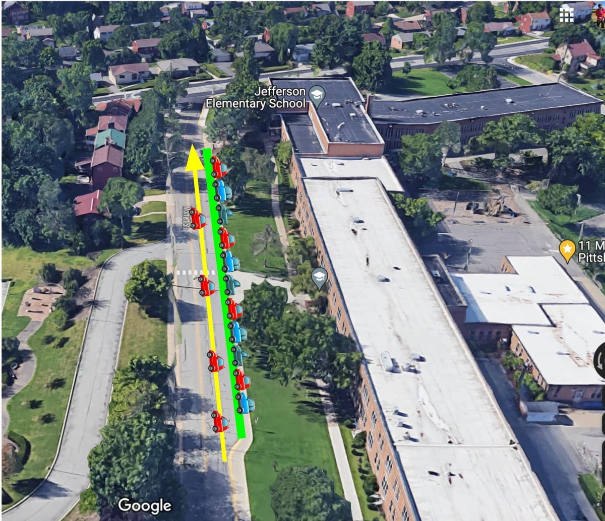 Thank you for your patience this morning at drop off! A reminder for tomorrow...we do have two lanes, the go zone lane, and the thru traffic lane.  When you're pulled over in the go zone, other cars can pass slowly in the thru lane, which helps you get to work on time!