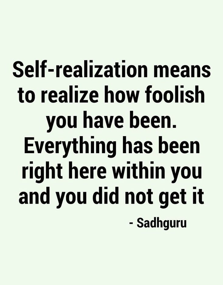 Sunita_Says_'s tweet photo. The day You realize You don't Need Others to approval of You is the day You become free...!!!
#SelfRealization #JoyTrain #quote #TuesdayThoughts #beyoubeunique https://t.co/Kl7uVULxz7
