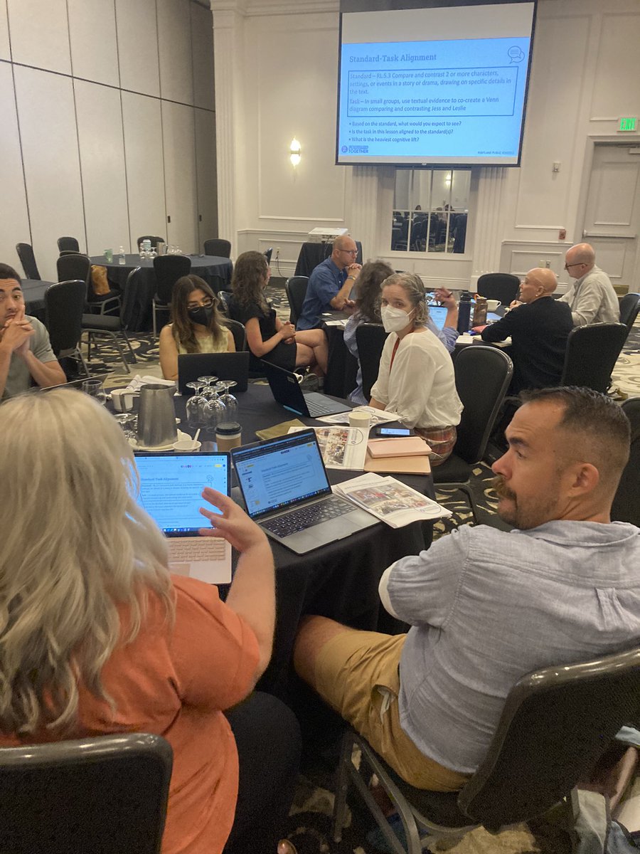 Excited to gather with our New to the Office of Teaching &amp; Learning TOSAs and Admin this morning focused on district data, the PPS instructional Framework, and instructional coaching <a href="/PPSConnect/">Portland Public Schools</a> #ppsforwardtogether