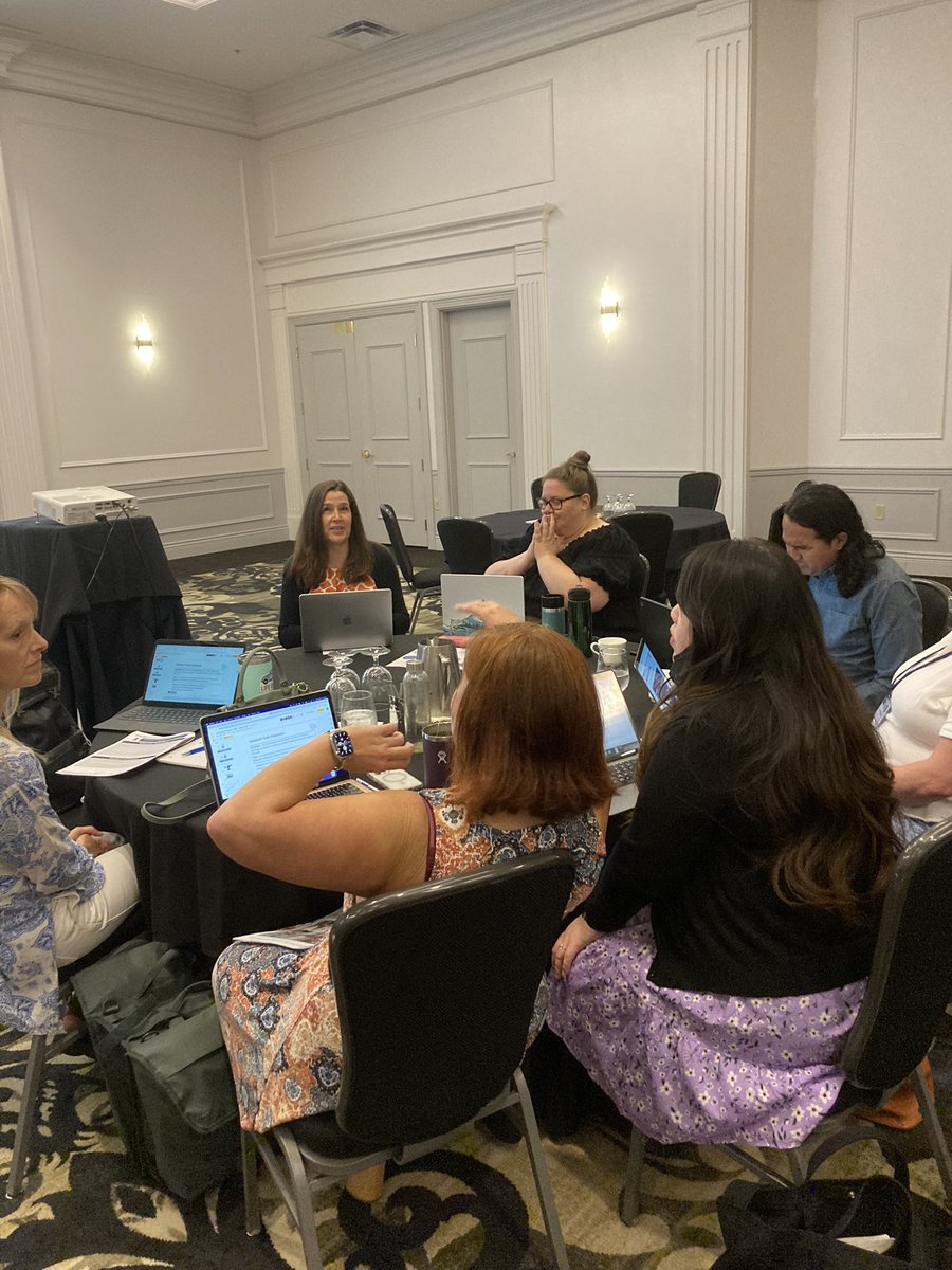 STEAM_kmoon's tweet photo. Excited to gather with our New to the Office of Teaching &amp; Learning TOSAs and Admin this morning focused on district data, the PPS instructional Framework, and instructional coaching @PPSConnect #ppsforwardtogether https://t.co/3pjgqkiPii