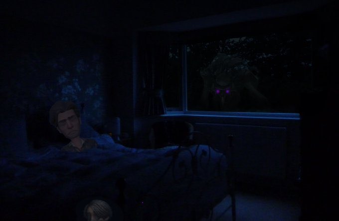 WheresEmbalmer's tweet photo. Aesop should NOT be lurking under the detective's bed.. https://t.co/YegmfkSML7