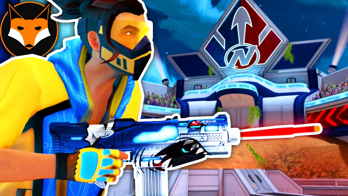 SoulFoxGaming's tweet photo. IT'S NERF (in vr) OR NOTHING! 
Not only was this fun to make, but the opportunity to work with @NerfVR has been really cool!

Feel free to check out my gameplay on Nerf Ultimate Championship here https://t.co/P9ykZGjupC
#NERFVR #NERFUltimateChampionship #VR https://t.co/z8vIVRIhq8