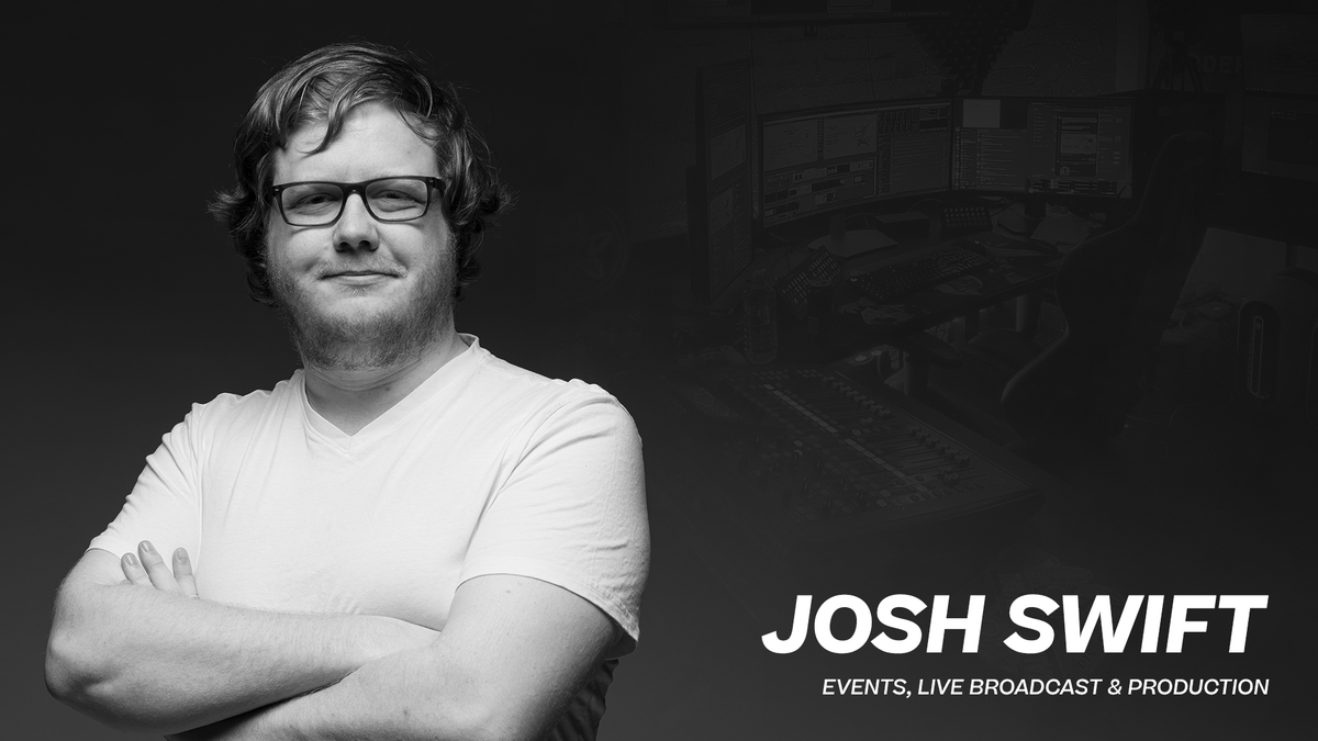I'm Swifty, and I'm looking for opportunities in esports, events, live broadcast &amp; production.

After a decade in IT I joined ORDER in 2020 and built our studio in Melbourne. I've led multiple projects &amp; events over the last 2 years, some are below.

Get in touch via DM or 📧