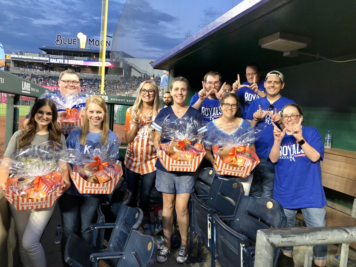 Thank you <a href="/Whataburger/">Whataburger®</a> and 
@royalscharities for supporting local schools and teachers!  I was lucky enough to accept the check on behalf of the  <a href="/lsedfoundation/">Lee's Summit Educational Foundation</a>  Such a fun evening!  We greatly  appreciate your support!  <a href="/LSR7/">Lee's Summit R-7 Schools</a>