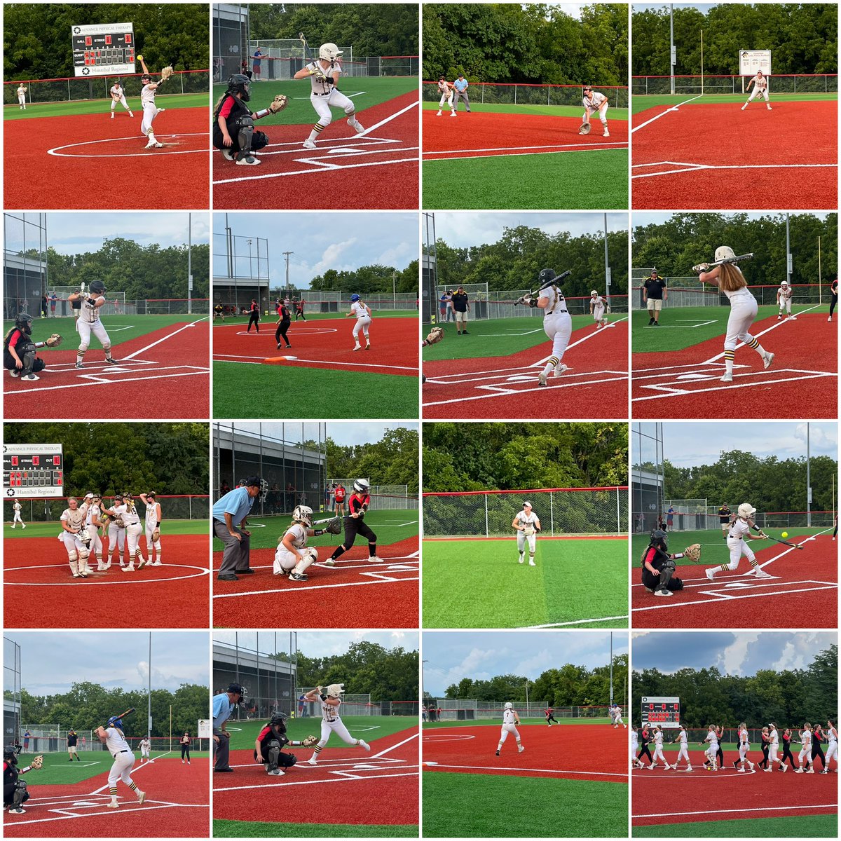 FHS Lady Hornets defeat Hannibal Pirates 11-0, with Natalie Underwood on the mound and Rilee Swaim behind the plate! Way to show up ladies! Unfortunately our JV game was cut short due to lightning, but they were up 5-0, bottom of the 2nd. <a href="/FPSActivities/">Fulton Activities</a>  #HornetProud #FultonProud