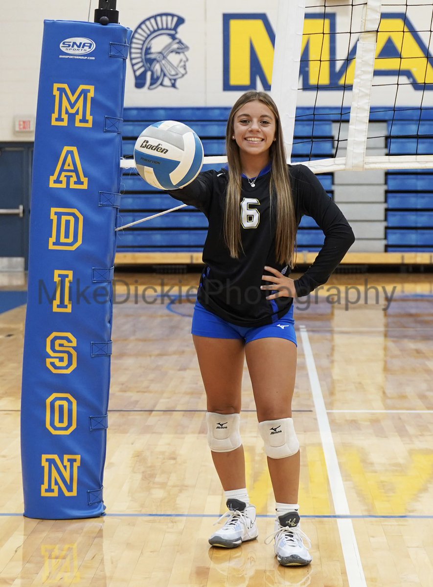 MadTrojansVB's tweet photo. Starting us off…

Hi!! My name is Mya! I am a sophomore ds. I am excited to be a part of this team and am looking forward to creating new bonds and learning from my coaches and teammates. Aside from volleyball, I play softball and am a part of the competitive cheer team. https://t.co/Ex5JXNOvsx