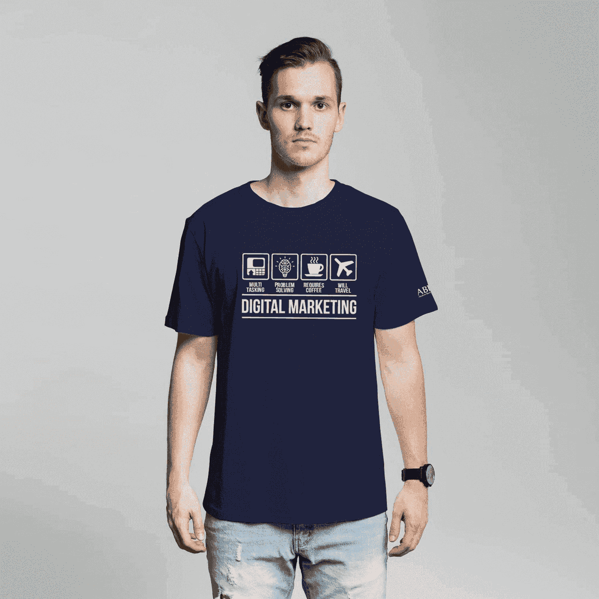 T Shirt ABDi . 2022 .
Ukuran S,M,L,XL 
Rp 150000
WA 081392606085