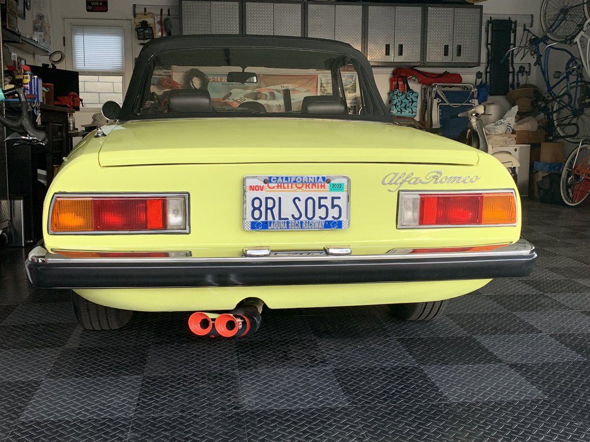 Edward_J_Arango's tweet photo. Nothing like a fresh clean set of tips!
#AlfaRomeo #classiccars #arangoinsuranceservice https://t.co/mKYZ4Iko2C