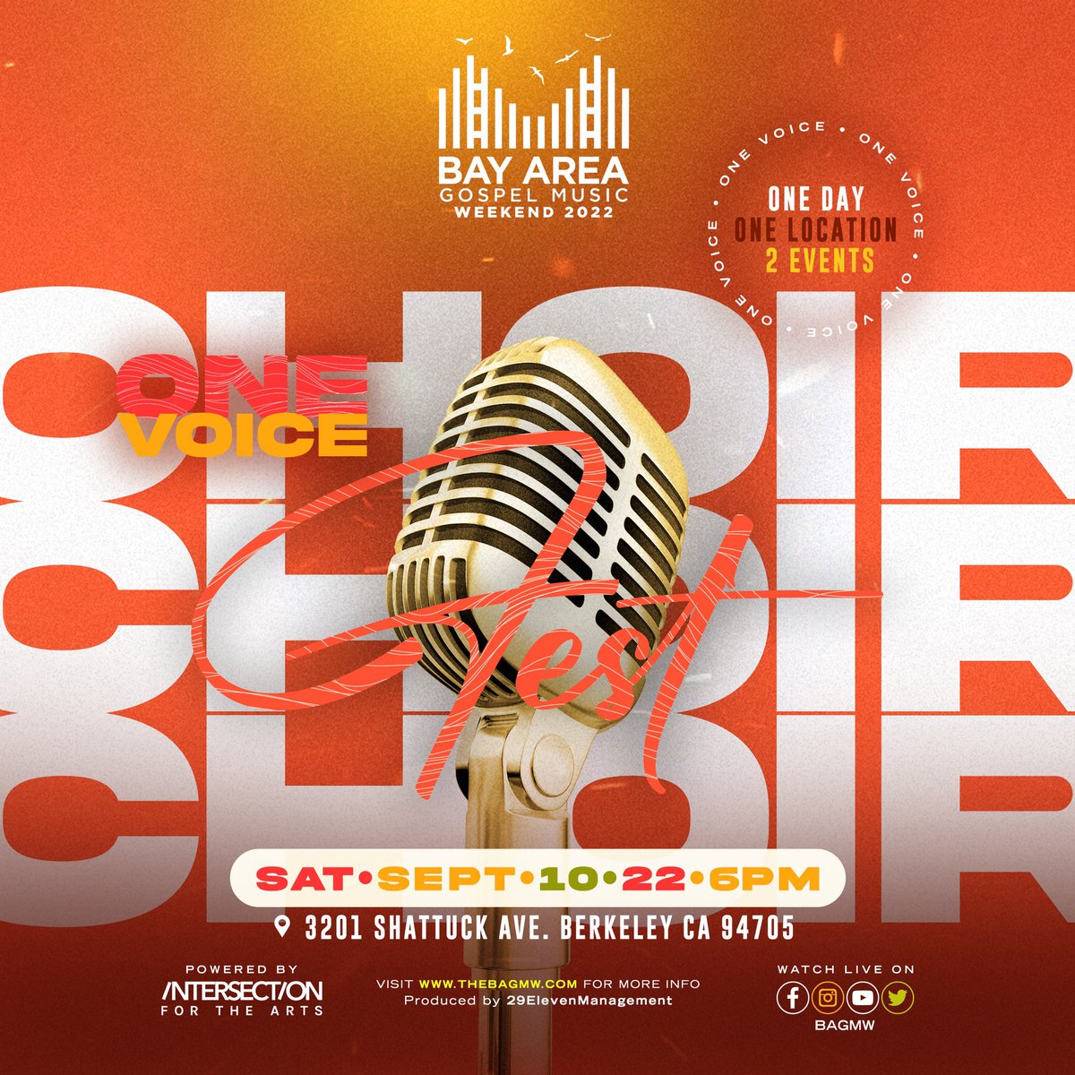 ONE DAY. ONE PLACE. TWO EVENTS! 

🔥 Sept 10th! SEE YOU THERE! 🔥 

#BAGMW22