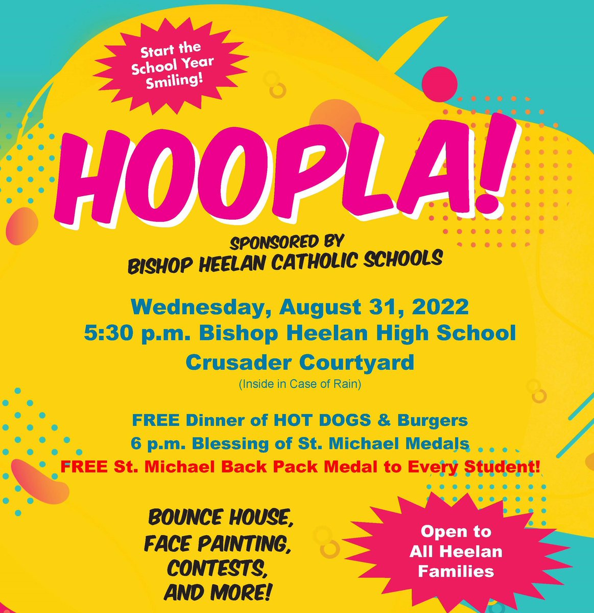 Our annual Hoopla is this week!