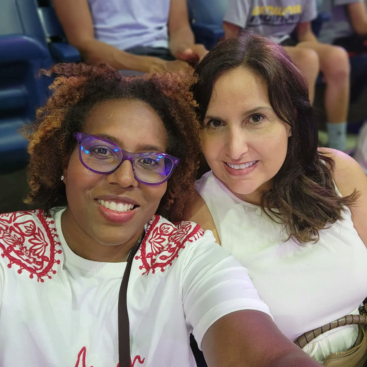 Sightings at the @serenawilliams Open with @VanessaYPerez. #usopen2022 #goat