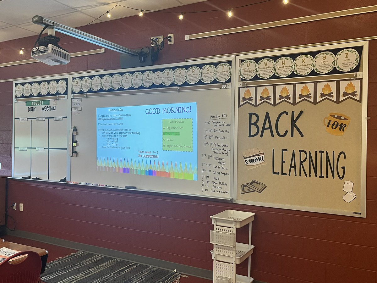 MrsKTercha's tweet photo. Today was a good day!! Glad to be back in the classroom with our 6th grade leaders! https://t.co/ROFZ3NzWSU