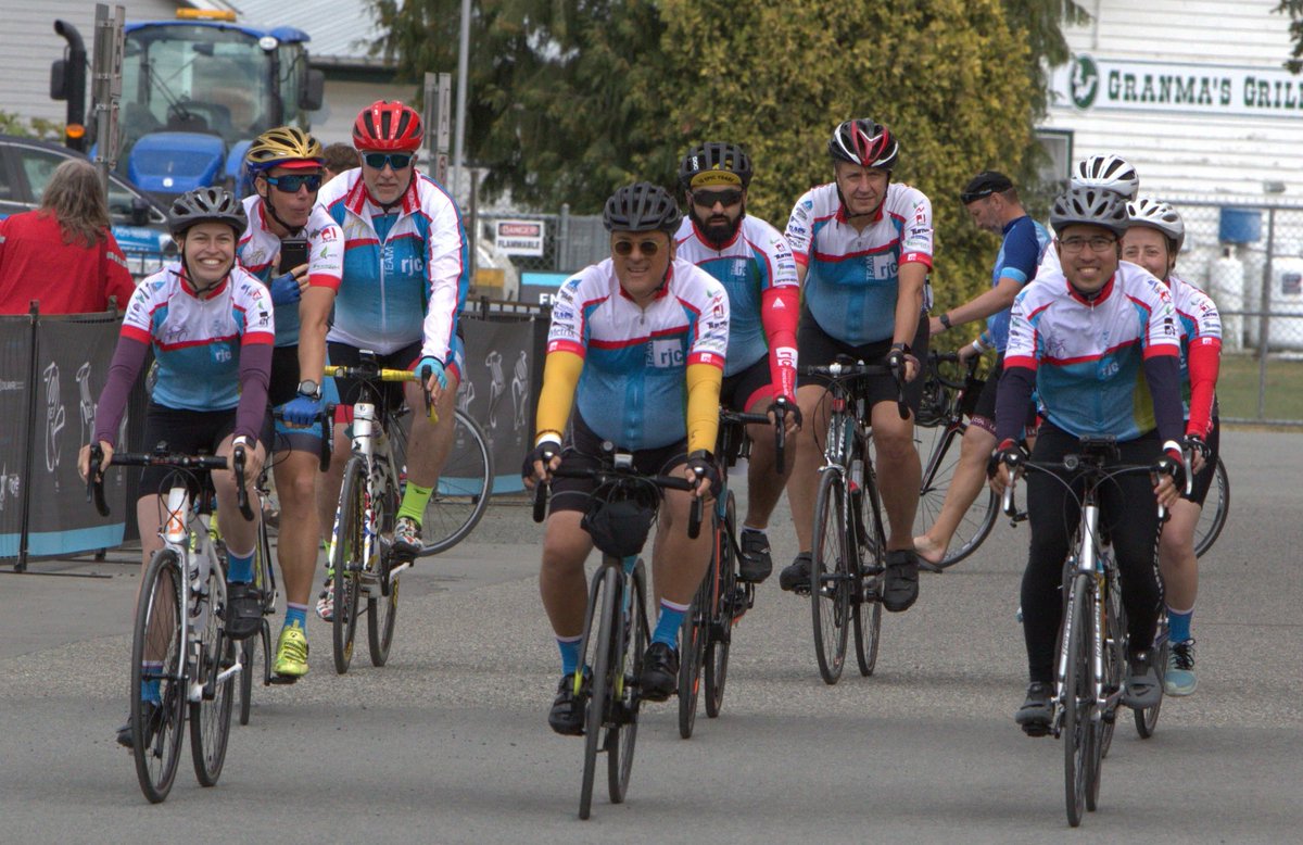RJC_Engineers's tweet photo. Team RJC rode in the @TourdeCureBC raising $93,280 for @bccancerfdn. 
RJC was Top 12 for team fundraising with @RogerSteers a Top Ten individual fundraiser! 
We did a lot this summer: https://t.co/aBWmb8lzpy        
Until next year!
#CancerResearch #teamrjc 
🚴‍♀️🚵‍♂️🚴 https://t.co/Ghd2aZ3HP5