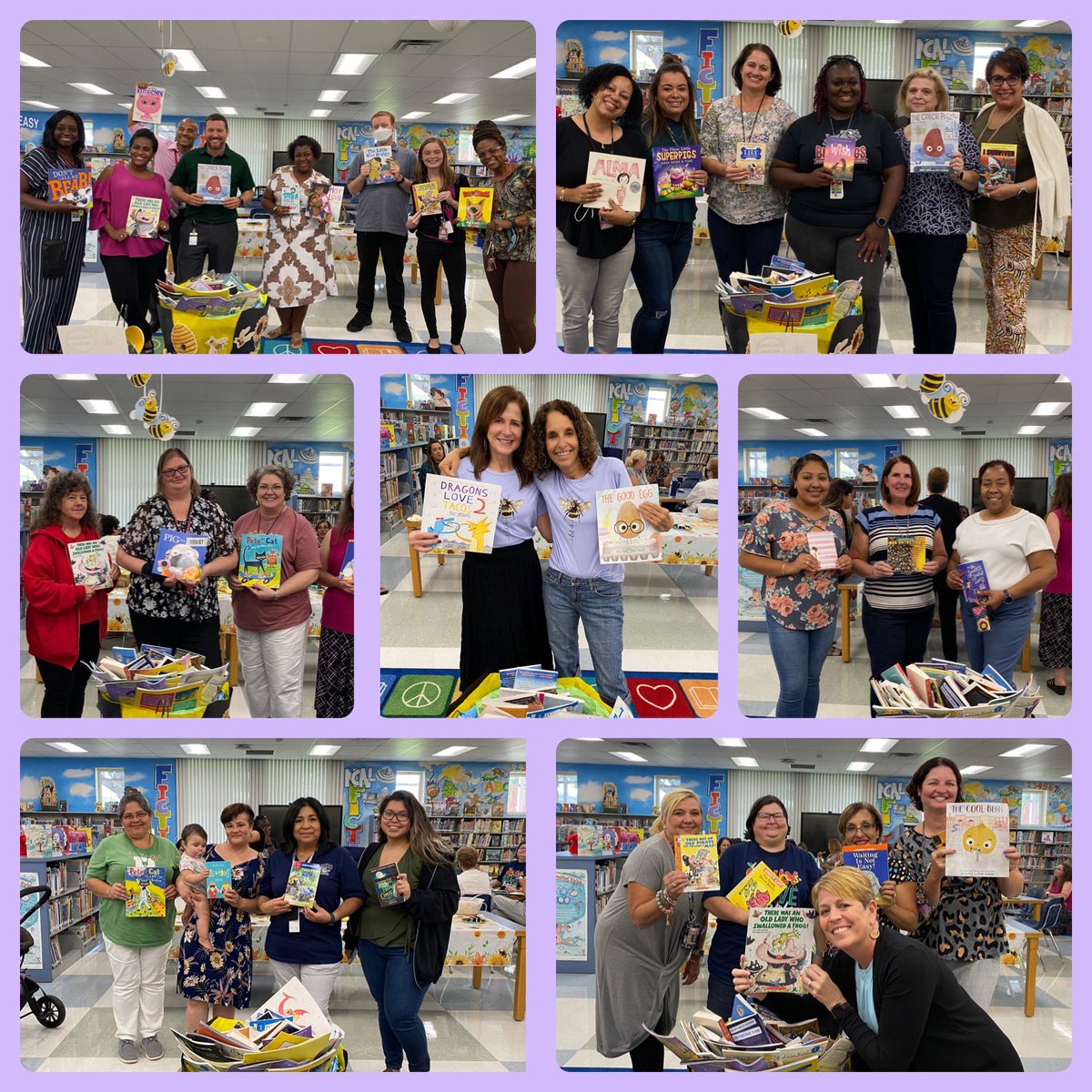 GoodmanBesece's tweet photo. 🐝 A Reader Media Open House for staff is in the books! There will be a lot of lasts for me this year. @Bryan_Bulldogs @hubofschool @TransformHCPS @HCPSArea6 #fellowship #PublixBakery #lastOpenHouse #Retirementcountdown #StillLoveWhatIDo https://t.co/2OSWtjoO2u