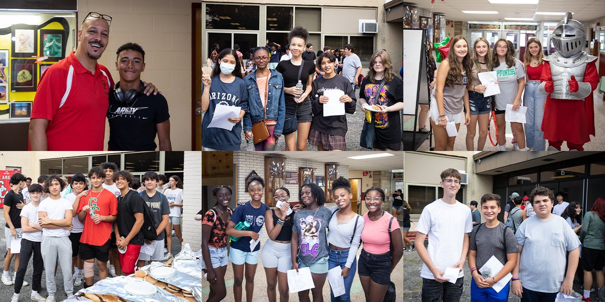 We welcomed our Class of 2026 with the Freshman Orientation, tour of the high school and a bbq lunch. #glencoveproud #Classof2026 #glencoveschools @gcsd_highschool