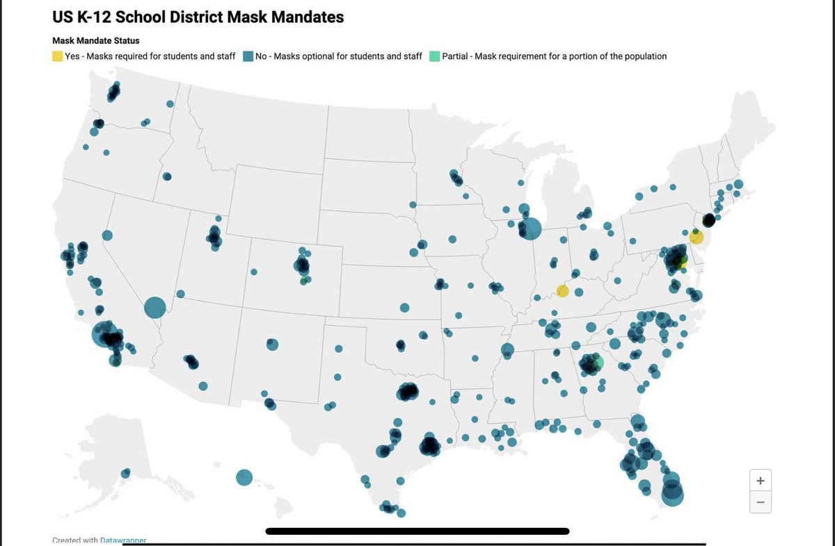 Helluva ridiculous list and graph to be on <a href="/jcpsky/">JCPS</a> - 1 of 4 school districts in the ENTIRE NATION to be on this graphic... 

#isitaboutthemoney #nomaskmandateforjcps #StopTheMaskMandate