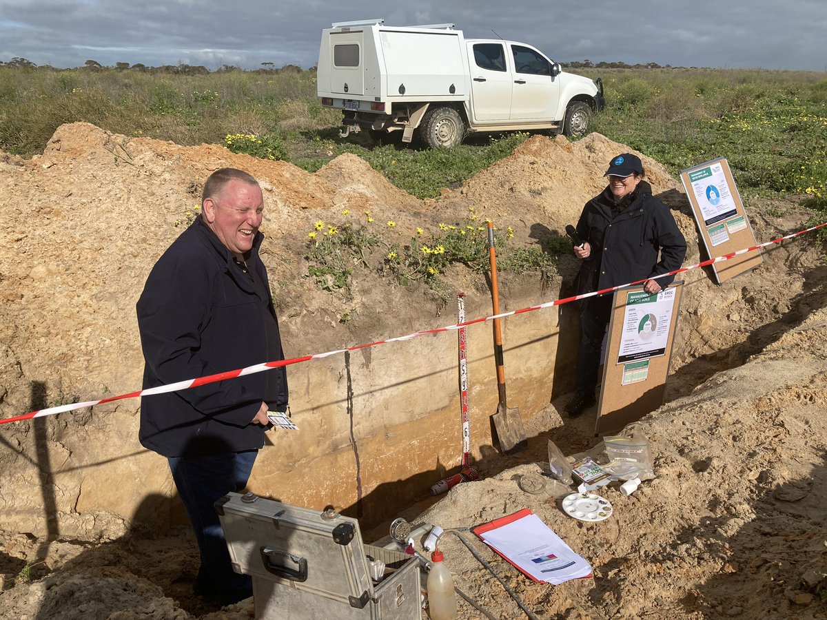 <a href="/GRDCSouth/">GRDC South</a> Sandy soils masterclass underway at Murlong great turn out! Constraints explained machinery discussed for soil amelioration <a href="/CSIRO/">CSIRO</a> <a href="/McbeathTherese/">Therese Mcbeath</a> <a href="/UniversitySA/">UniSA</a> <a href="/SA_PIRSA/">PIRSA</a> <a href="/drcsaunders/">Chris Saunders</a> <a href="/PinionAdvisory/">Pinion Advisory</a> #EPag <a href="/aewright91/">Amy Wright</a>