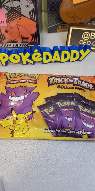 boosterboxplug's tweet photo. We have something BOOtiful to share with you all!! 😈 Halloween is right around the corner, and we were able to get some of the Trick or Trade BOOster Bundle sets!! Come check them out! 9pm EST on TikTok! 👻👻 Maybe we will even give them away. Who knows! 👀 https://t.co/dkwXLlBrtt