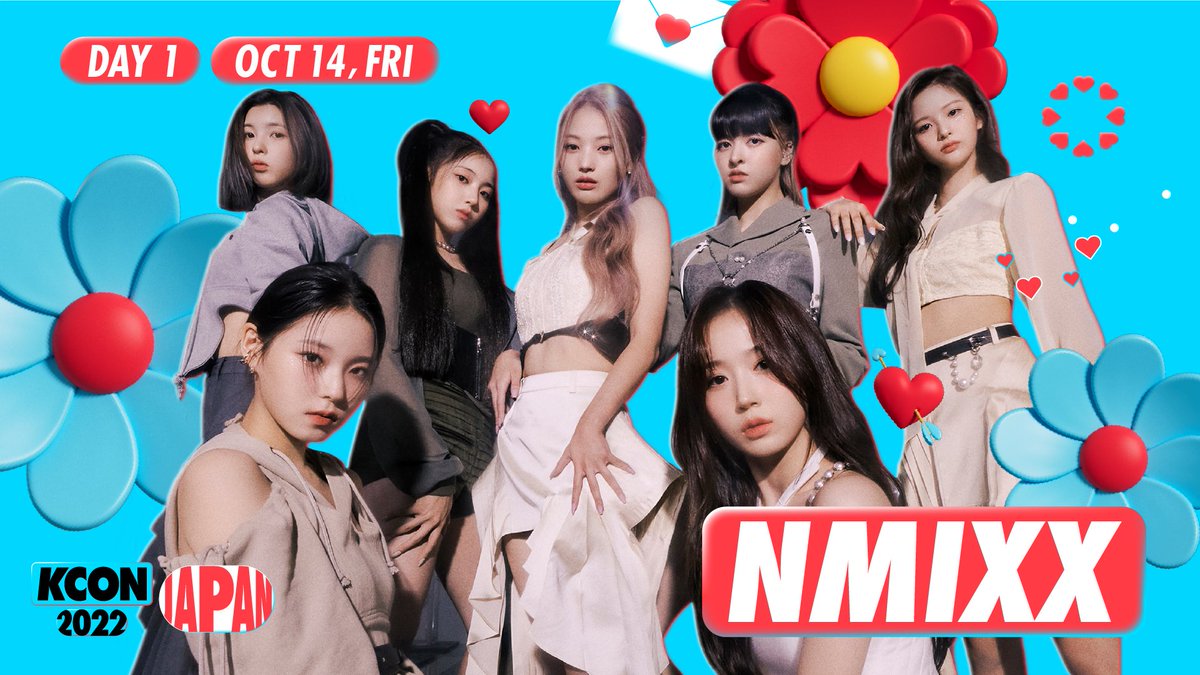 VIVIZ NMIXX KCON ON THE SAME DAY