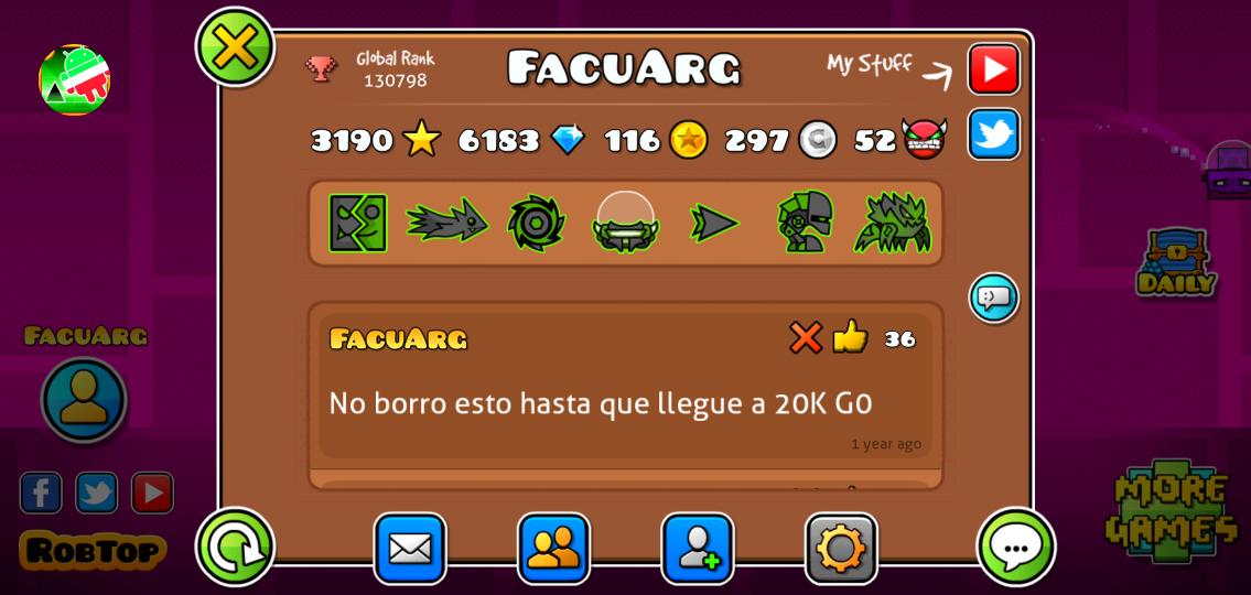 True_Arg's tweet photo. Casi ni juego GD, epico https://t.co/gSPmzfcGc1