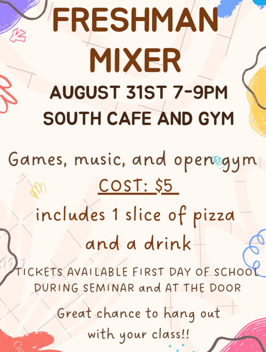 Freshmen . . . This is just for you!!!