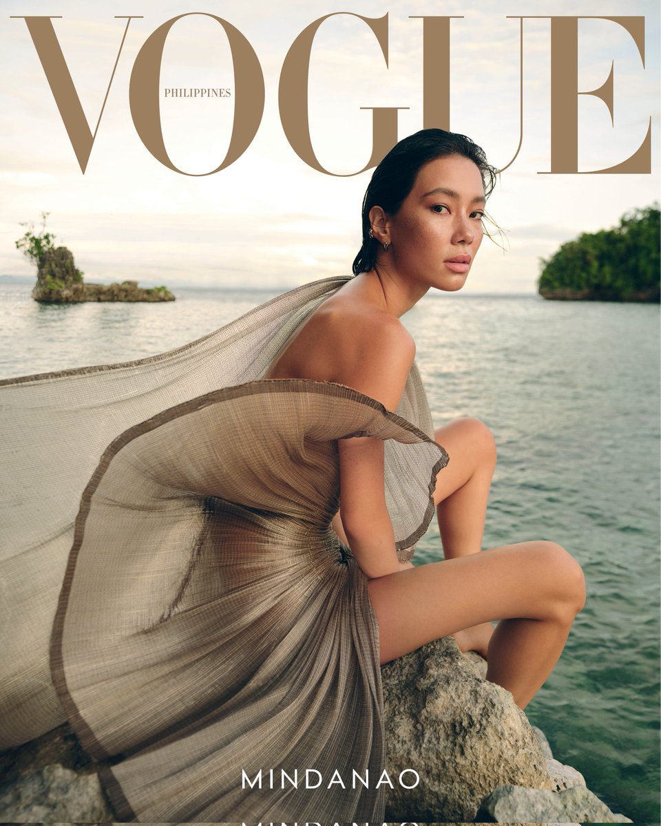 Vogue Philippines debuts with 3 covers, 1 for each of the 3 main islands of the Philippine archipelago: Luzon, Visayas, and Mindanao