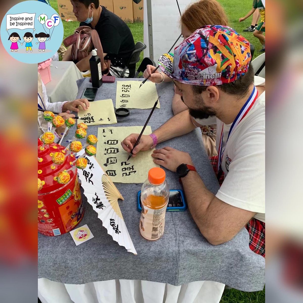 china_mcf's tweet photo. A huge thank you to all the MCF volunteers for making the Highland Games’ children’s activities an huge fun-filled success. Special thanks to the British Chamber for organising another amazing Highland Games Event! https://t.co/4hrcFPSPZz