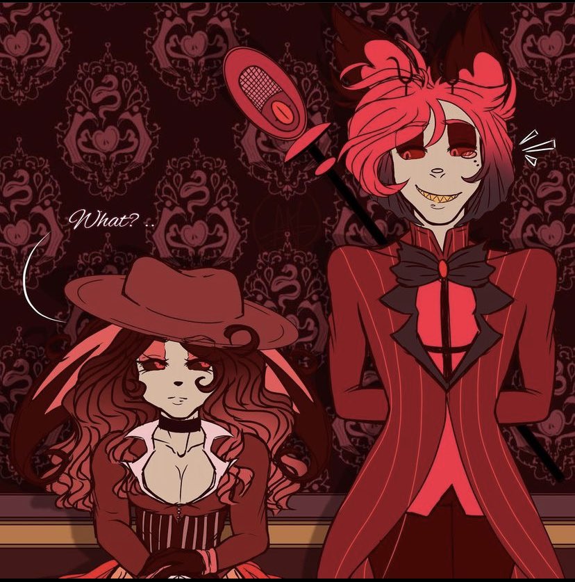 MistressDoee's tweet photo. Old comic of #RadioLady 🥹🖤

Lady Duchess was waiting to have a meeting with Charlie about helping with funding the hotel, While they waited Al felt like toying with his doe 👀

I wanna redo it &amp; make better formatted comics of my story🥰✨

#HazbinHotelOC #HazbinHotelAlastor https://t.co/UE0sSRCxE8