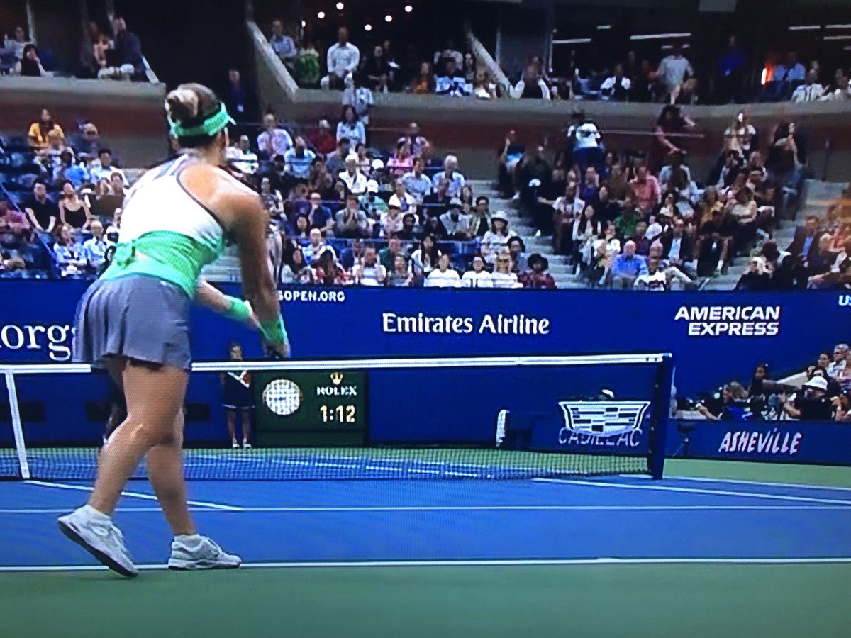 Guess we’ll be seeing more New Yorkers in ⁦<a href="/CityofAsheville/">City of Asheville</a>⁩ after seeing an ad for our town at ⁦<a href="/serenawilliams/">Serena Williams</a>⁩ match, ⁦<a href="/usopen/">US Open Tennis</a>⁩ Come on down!