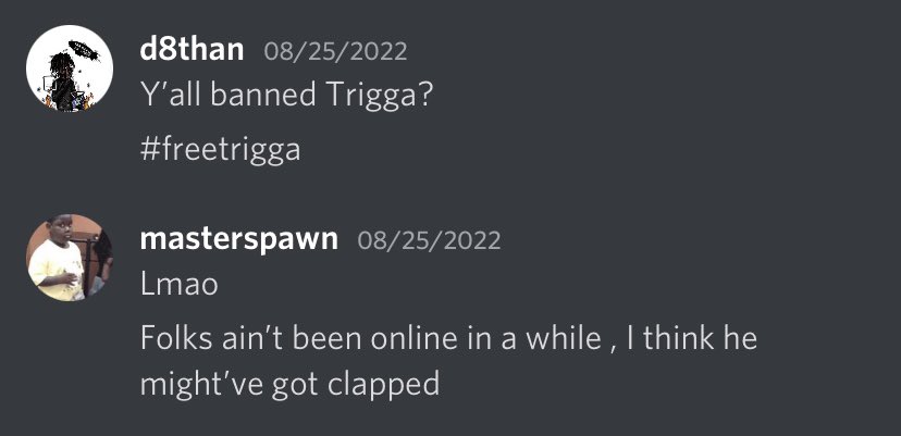 TTVTrigga's tweet photo. Lmfao the shit I read when I’m not around to defend myself 😂🤦🏽‍♂️#LetANiggaTryMe https://t.co/H8Ho62Z2Ae