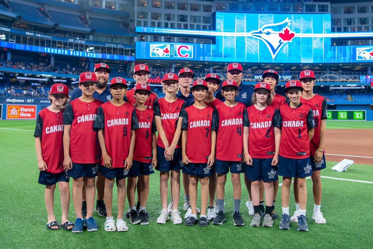 Toronto Blue Jays on X: From BC to the #LLWS 🇨🇦 Thanks to Little  Mountain Little League for joining us tonight!  / X