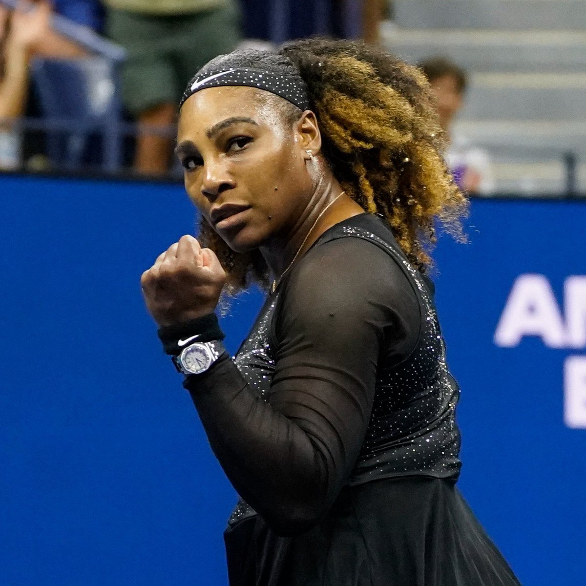 SidelineSlips's tweet photo. Serena Williams’ career will go on for at least one more match 🐐

She takes down Danka Kovinic in straights sets 6-3, 6-3. #USOpen https://t.co/q4269jTb8S