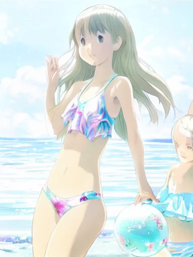 image to imageでの出力で一番それっぽいのがこれ やっぱラフだけじゃいい感じにやってくれなさそうだ 