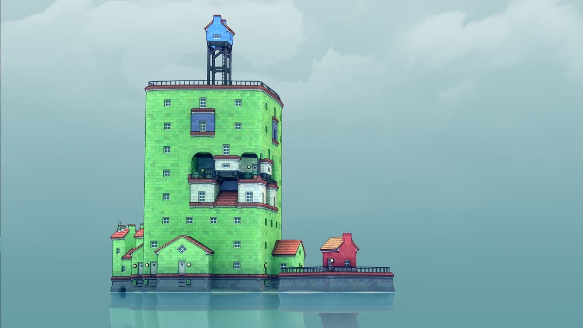 elias0roa's tweet photo. I tried making a T-Rex and it looks ok Lol. #Townscraper #AugustSelect #NintendoSwitch https://t.co/K7L2D3AJDE